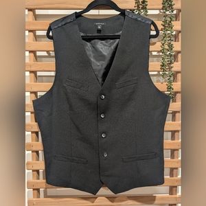 Van Heusen Black Vest Size XL